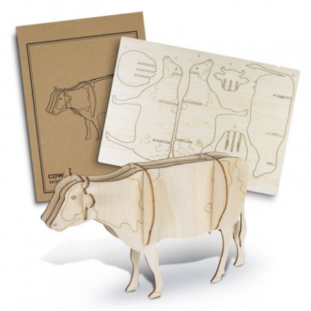 Brandcraft Cow Wooden Model Promotional Products