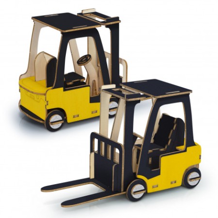Brandcraft Forklift Wooden Model Promotional Products