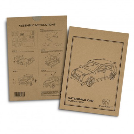 Brandcraft Hatchback Car Wooden Model Promotional Products