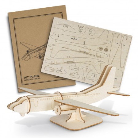 Brandcraft Jet Plane Wooden Model Promotional Products