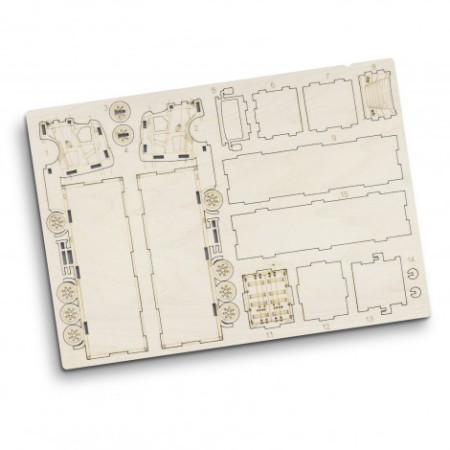 Brandcraft Large Truck Wooden Model Promotional Products