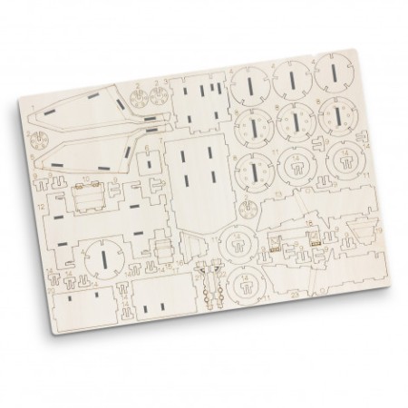 Brandcraft Mining Truck Wooden Model Promotional Products