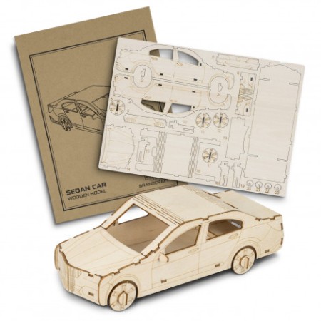 Brandcraft Sedan Car Wooden Model Promotional Products