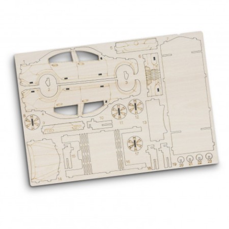 Brandcraft Sedan Car Wooden Model Promotional Products