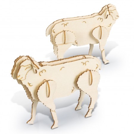 Brandcraft Sheep Wooden Model Promotional Products