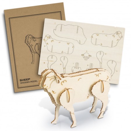 Brandcraft Sheep Wooden Model Promotional Products