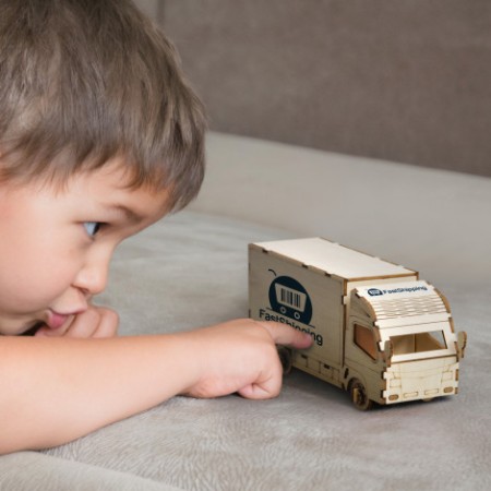Brandcraft Small Truck Wooden Model Promotional Products