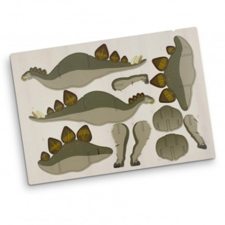 Brandcraft Stegosaurus Wooden Model Promotional Products