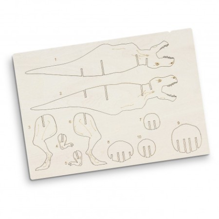 Brandcraft Tyrannosaurus Rex Wooden Model Promotional Products