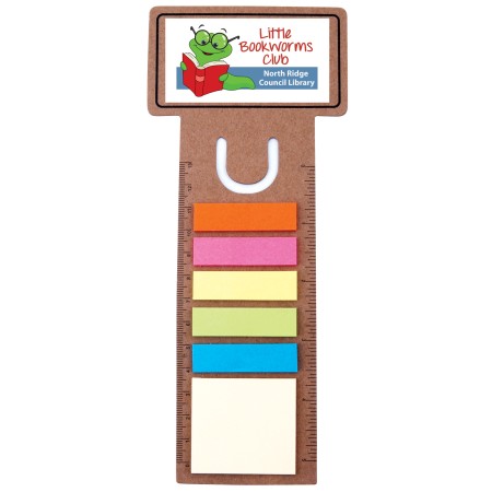 Business Card Bookmark / Noteflag Ruler Promotional Products