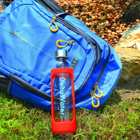 Capri Glass Bottle / Silicone Sleeve Promotional Products