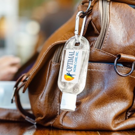Carabiner Hand Sanitiser 30ml Promotional Products