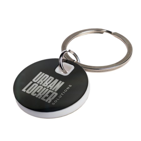 Circle Stainless Steel Keytag Promotional Products
