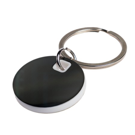 Circle Stainless Steel Keytag Promotional Products