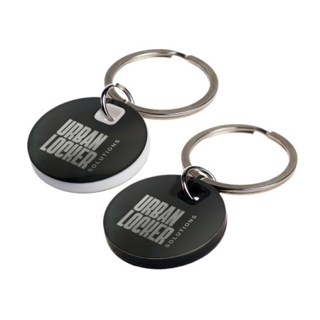 Circle Stainless Steel Keytag Promotional Products