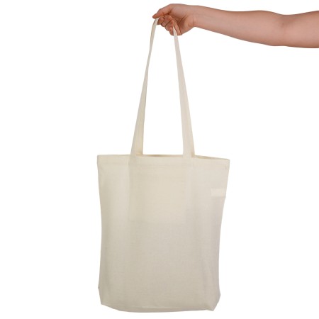 City Shopper Folding Calico Bag (lh) Promotional Products