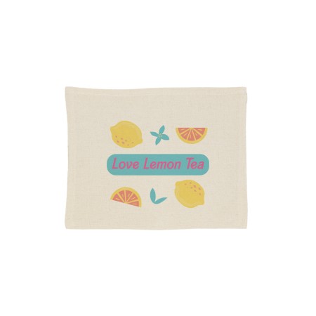 City Shopper Folding Calico Bag (lh) Promotional Products