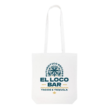 Coloured Cotton Long Handle Bag Promotional Products
