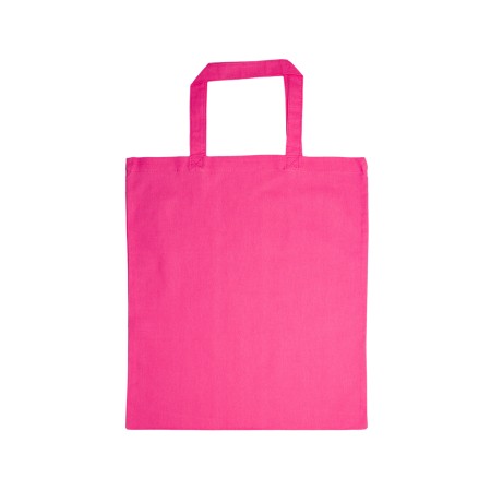 Coloured Cotton Short Handle Tote Bag Promotional Products