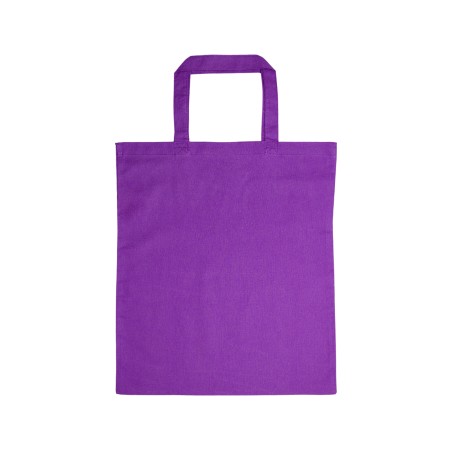 Coloured Cotton Short Handle Tote Bag Promotional Products