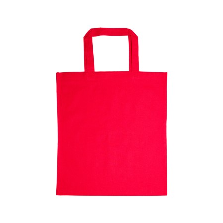 Coloured Cotton Short Handle Tote Bag Promotional Products