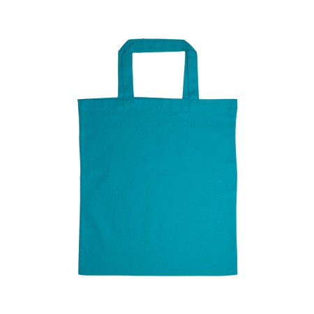 Coloured Cotton Short Handle Tote Bag Promotional Products