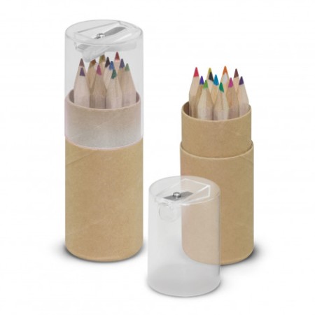 Coloured Pencil Tube Promotional Products