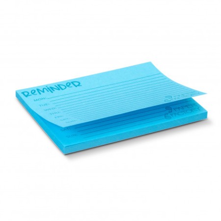Coloured Sticky Pad 100 X 75mm - 50 Sheets Promotional Products