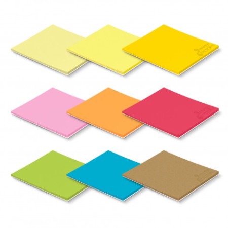 Coloured Sticky Pad 70 X 75mm - 25 Sheets Promotional Products
