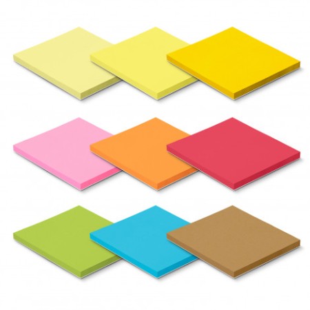 Coloured Sticky Pad 70 X 75mm - 50 Sheets Promotional Products