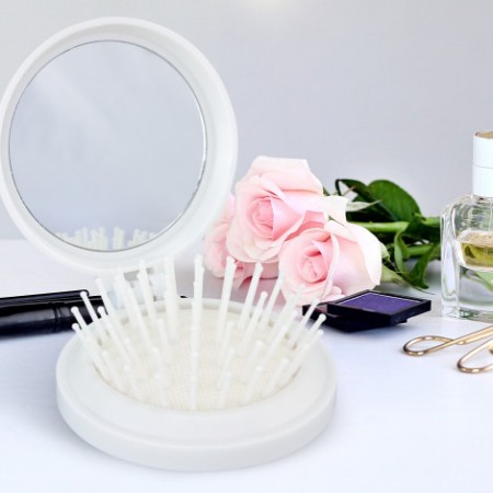 Compact Brush With Mirror Promotional Products