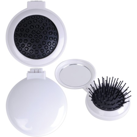 Compact Pop Up Brush / Mirror Set Promotional Products