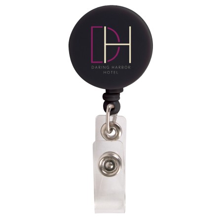 Corfu Retractable Name Badge Holder Promotional Products