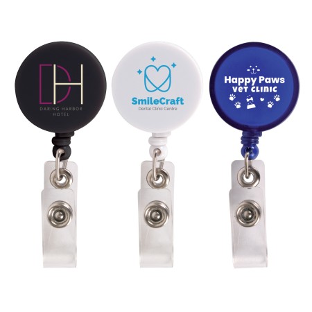 Corfu Retractable Name Badge Holder Promotional Products