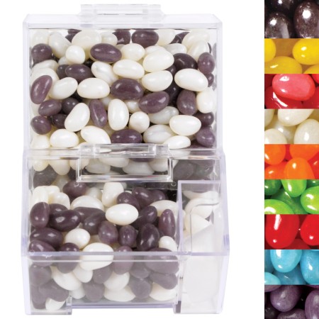 Corporate Colour Mini Jelly Beans In Dispenser Promotional Products