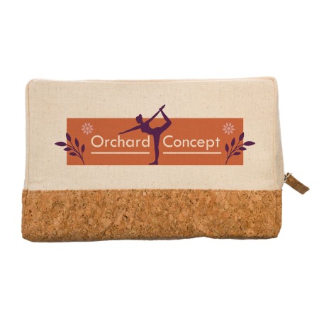 Corsica Calico / Cork Utility Case Promotional Products