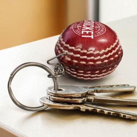 Cricket Ball Key Ring Promotional Products