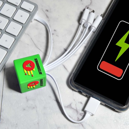 Cube Topper Pvc Cable Promotional Products