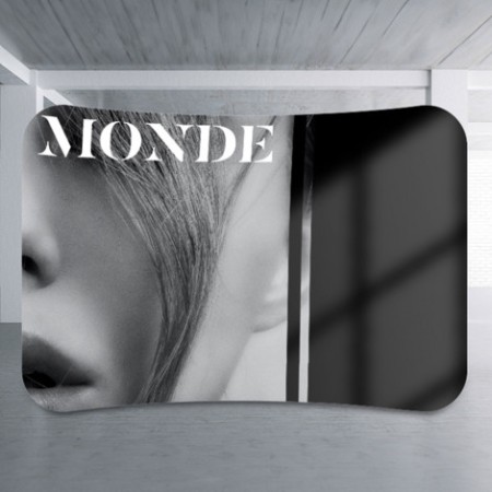 Curved Stretch Media Wall Medium Promotional Products