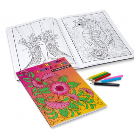 Custom Cover Colouring Book - A4 Promotional Products