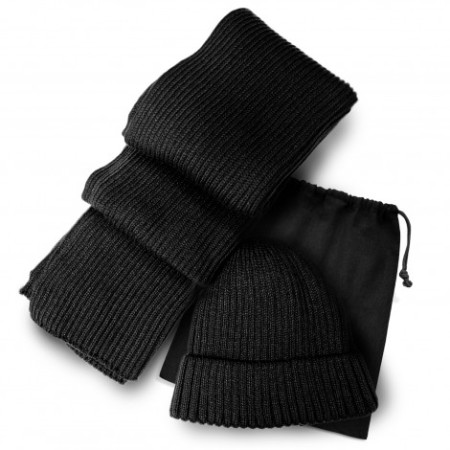 Denali Scarf And Beanie Set Promotional Products
