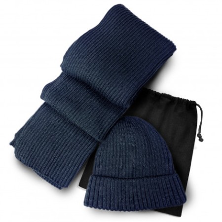 Denali Scarf And Beanie Set Promotional Products