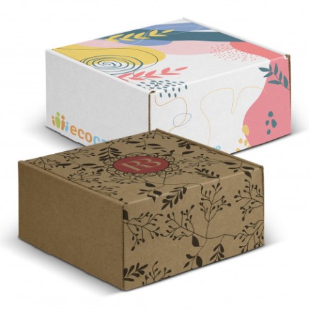 Die Cut Box With Locking Lid - 167x167x83mm Promotional Products