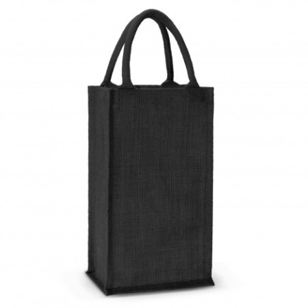 Donato Jute Double Wine Carrier Promotional Products