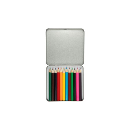 Doodle 12 Pencils In Tin Promotional Products