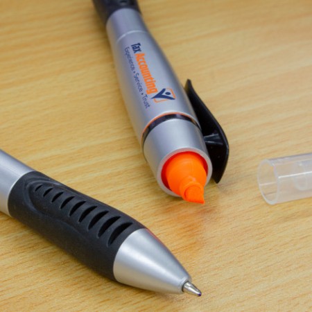 Duo Pen With Highlighter Promotional Products