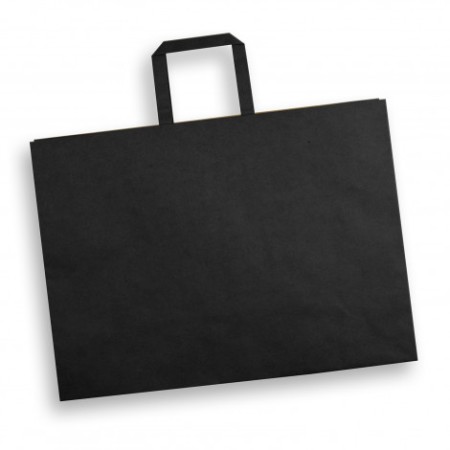 Extra Large Flat Handle Paper Bag Landscape Promotional Products