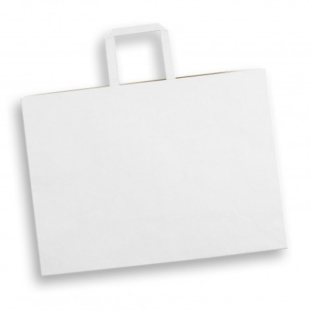 Extra Large Flat Handle Paper Bag Landscape Promotional Products