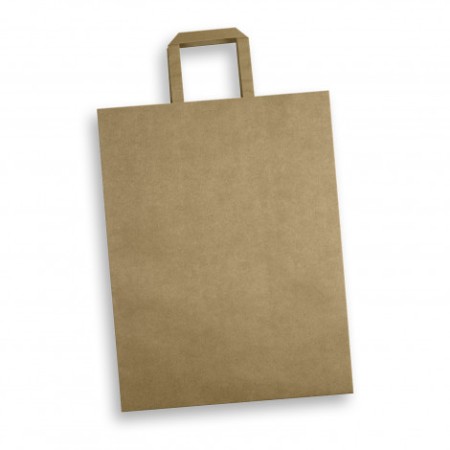Extra Large Flat Handle Paper Bag Portrait Promotional Products