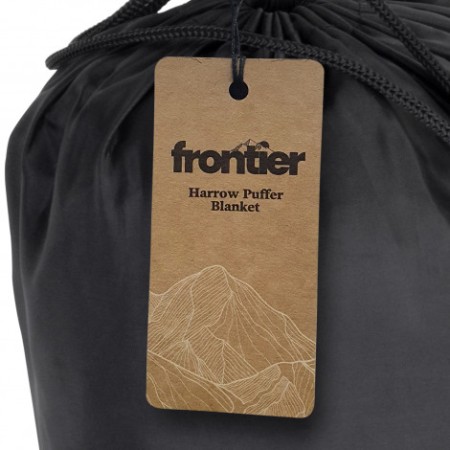 Frontier Harrow Puffer Blanket Promotional Products